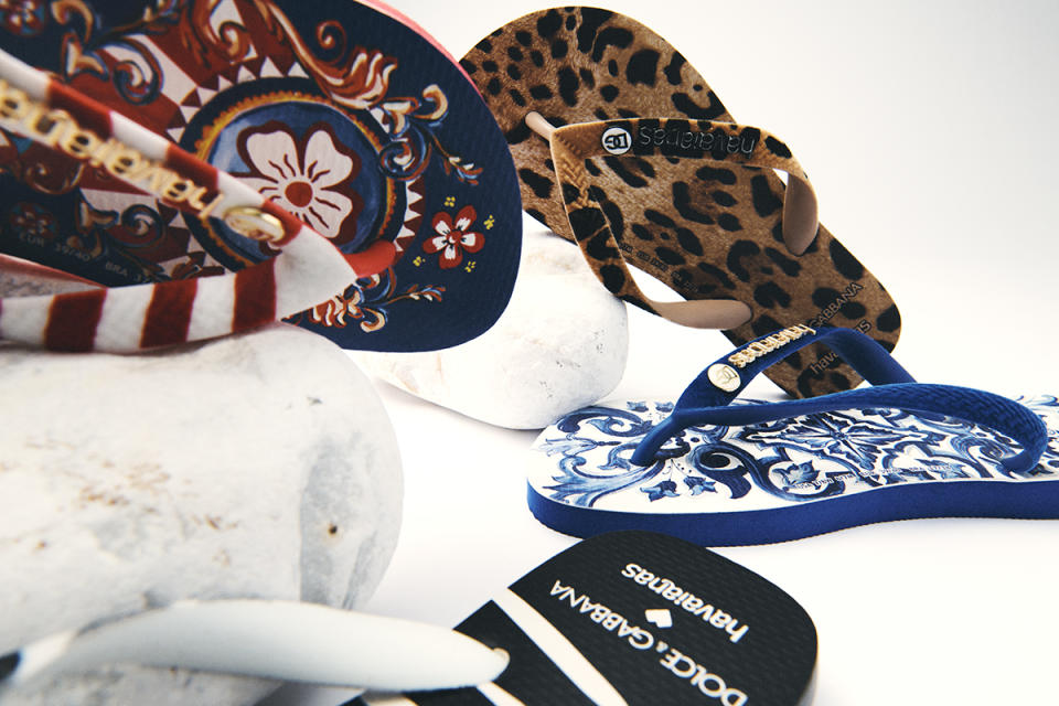 Dolce & Gabbana x Havaianas collection