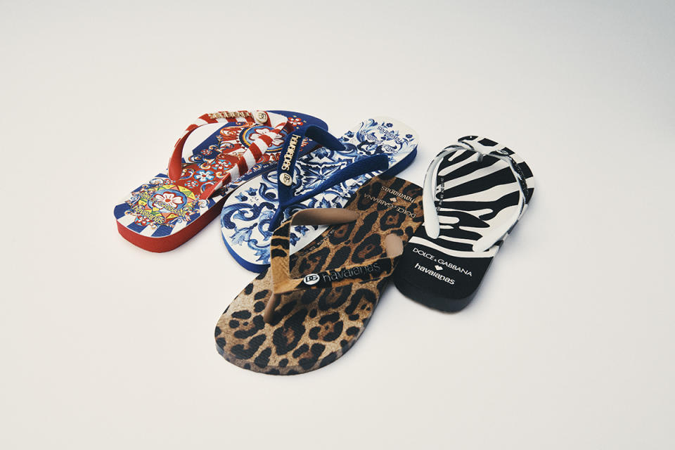 Dolce & Gabbana x Havaianas collection