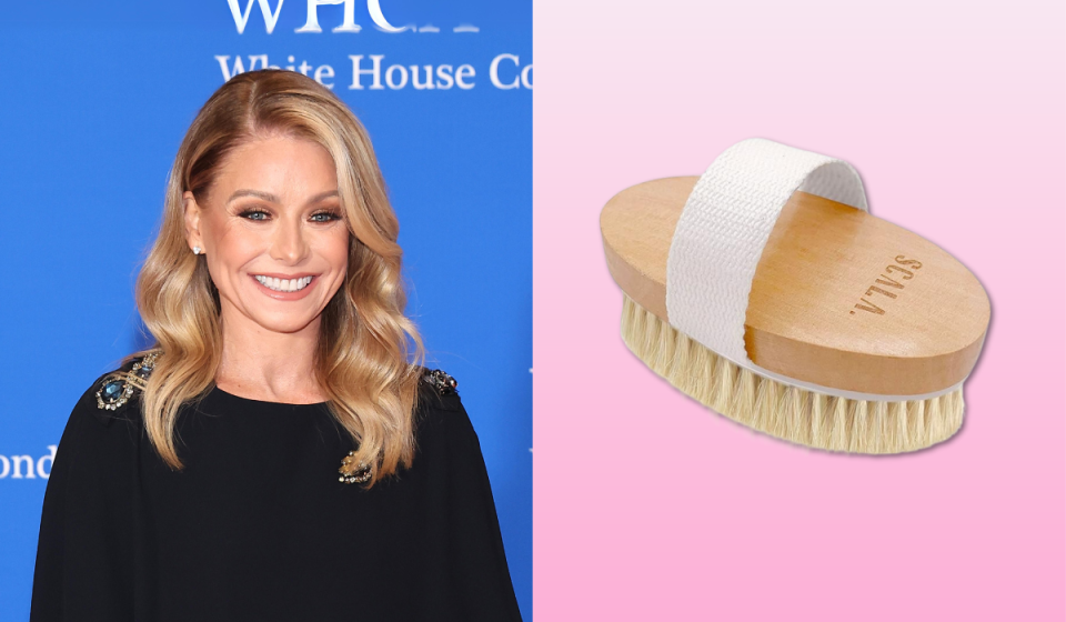 Kelly Ripa / body brush