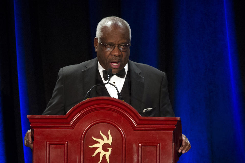 Supreme Court Justice Clarence Thomas 