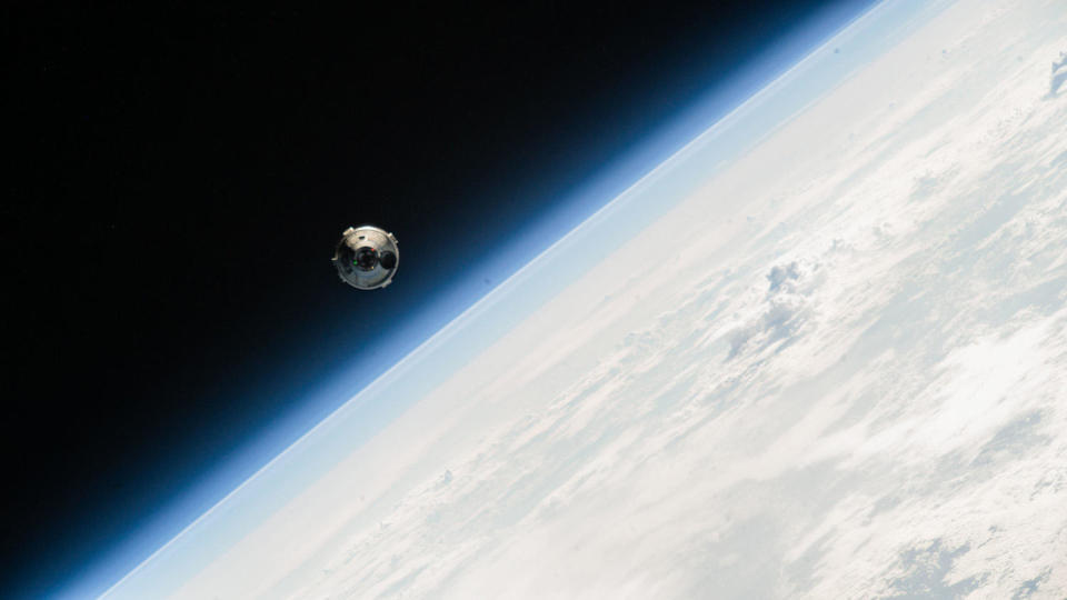 The Starliner on approach to the International Space Station on June 6. / Credit: NASA