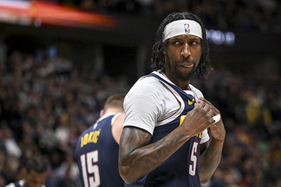 Kentavious Caldwell-Pope has a player option and may end up back in a Denver Nuggets uniform next season. (AAron Ontiveroz/The Denver Post)