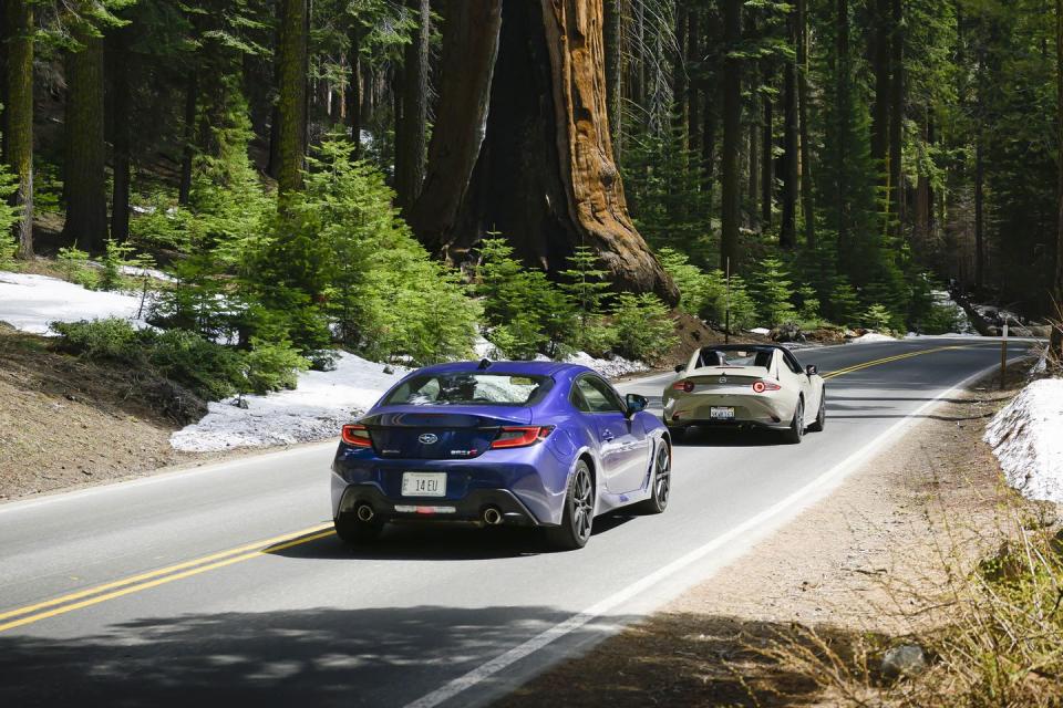 2024 mazda miata mx5 miata rf club vs 2024 subaru brz ts