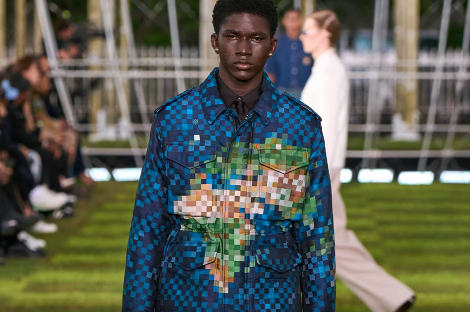 paris fashion week runway spring summer louis vuitton models milan martine rose wales bonner