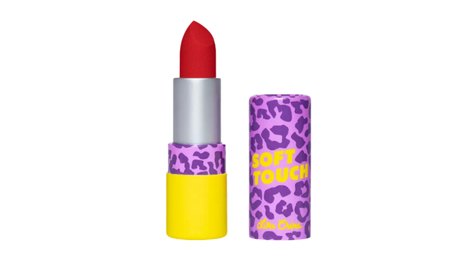 Lime Crime Soft Touch Lipstick in Radical Red: $15