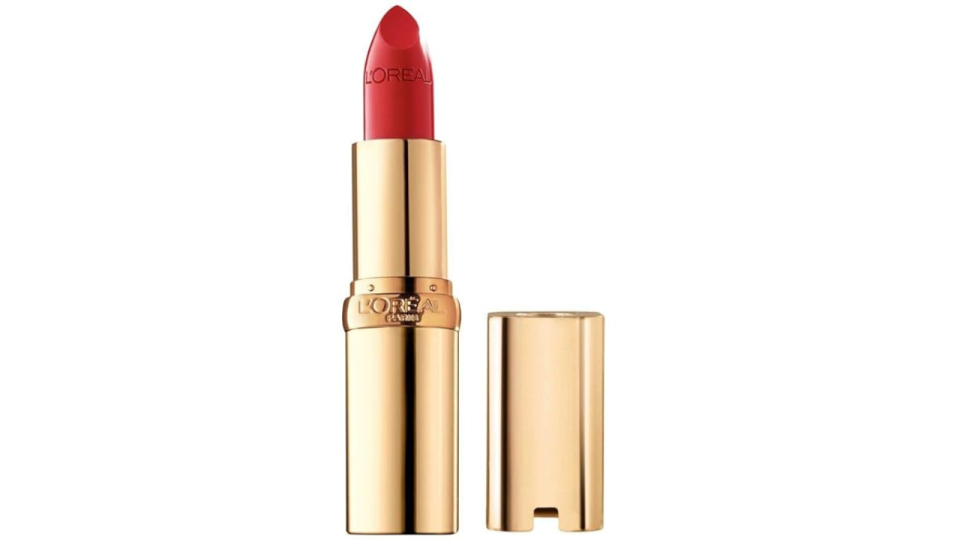 L’Oréal Paris Colour Riche Original Hydrating Satin Lipstick in British Red: $10