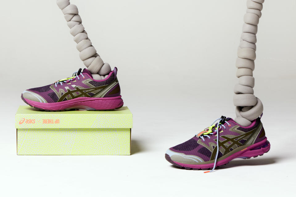 Up There, Asics, Gel-Terrain, sneaker, collaboration, Paris fashion week, pop up shop, Paris