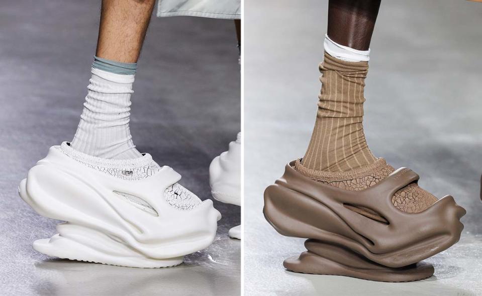 Feng Chen Wang, Ugg, Tasman, collab, shoes, Paris fashion week, spring 2025