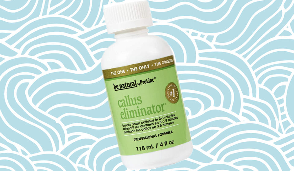 A bottle of ProLinc Callus Eliminator