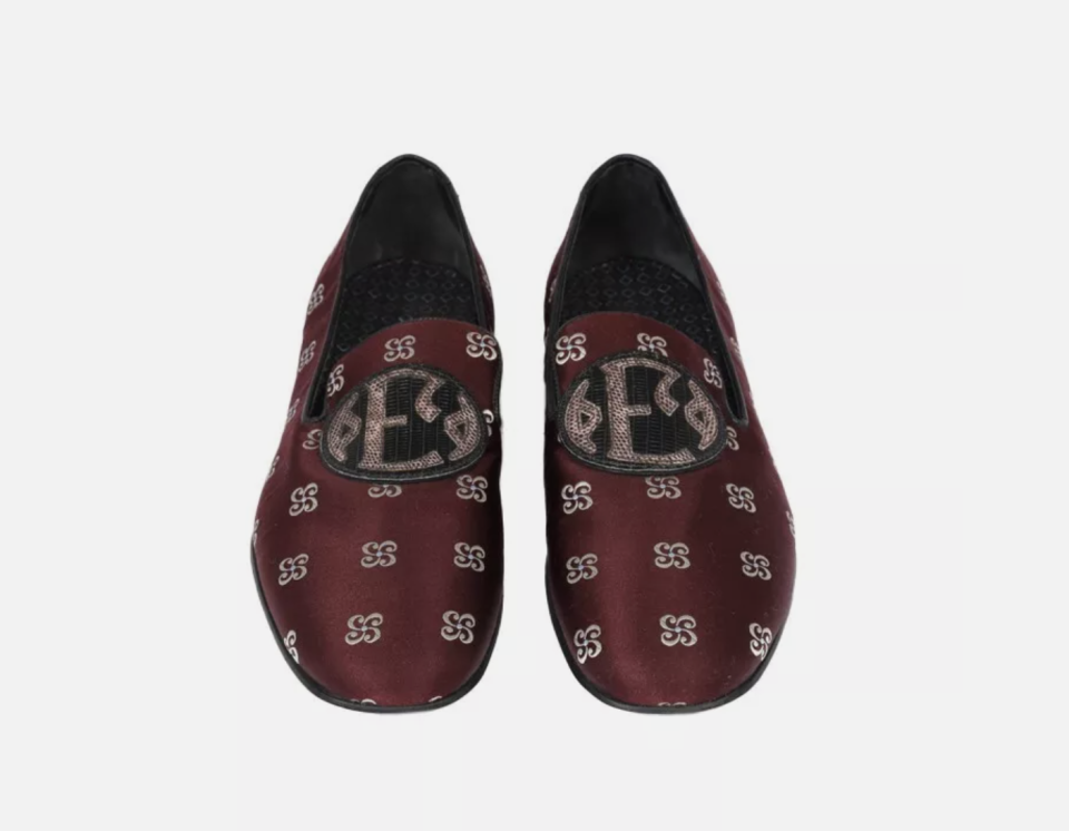 Prada maroon loafers