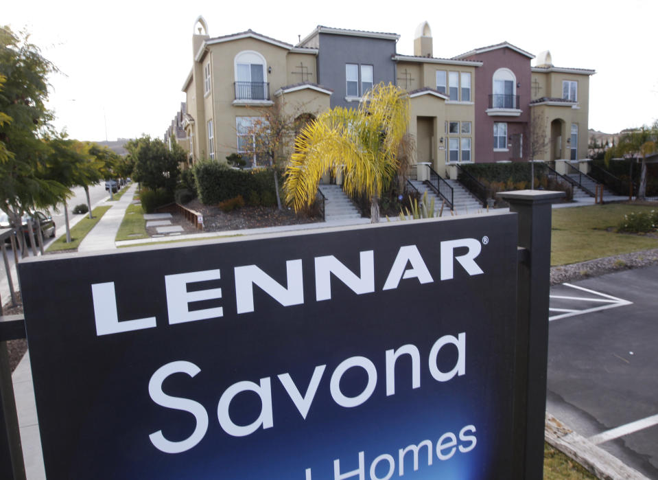 Lennar reported better-than-expected second quarter earnings. (AP Photo/Paul Sakuma, File)