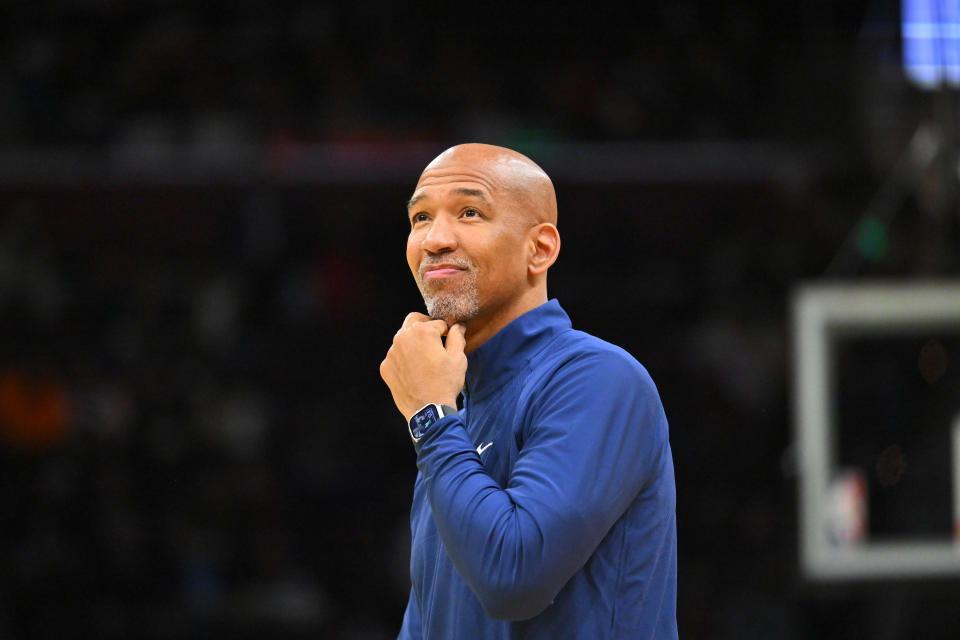 The Detroit Pistons fired head coach Monty Williams not even halfway through his first season. (Photo by Jason Miller/Getty Images)