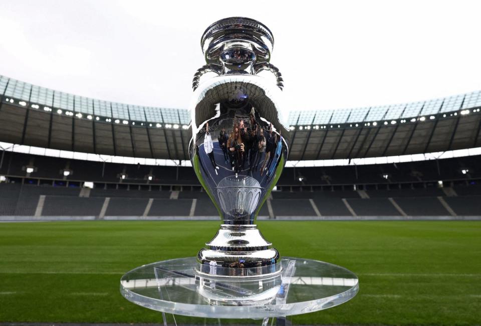 24 teams will battle it out for the Euro 2024 trophy  (REUTERS)