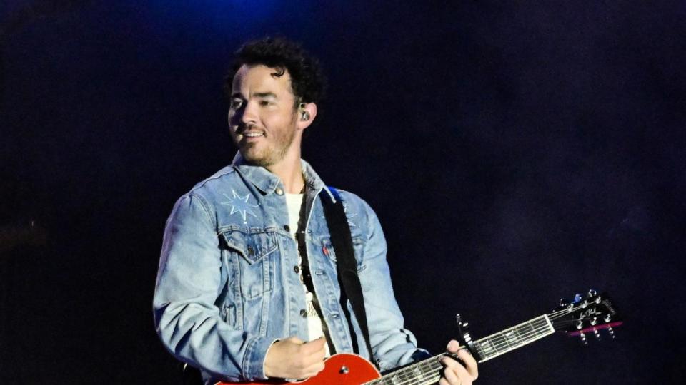 PHOTO: Kevin Jonas of the Jonas Brothers performs onstage during the 2024 March Madness Music Festival at Margaret T. Hance Park on April 6, 2024 in Phoenix. (Marcus Ingram/Getty Images, FILE)