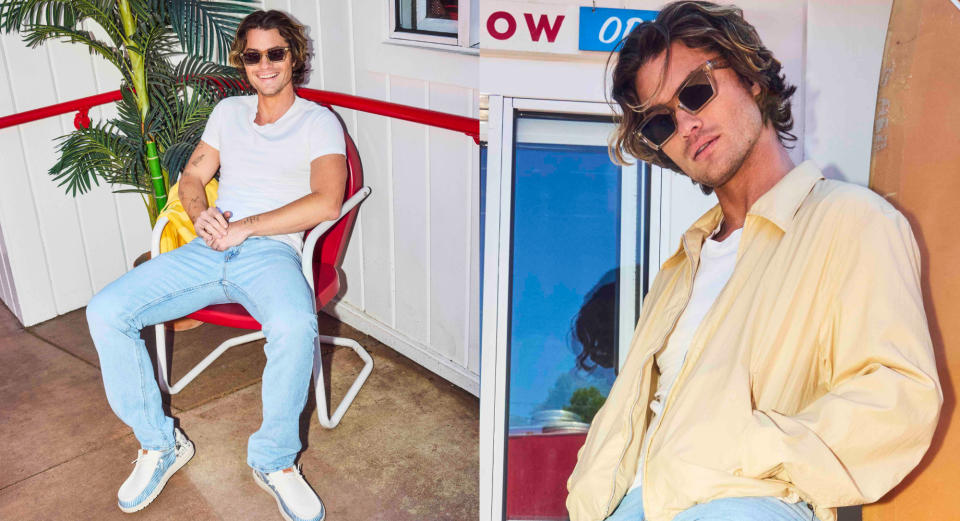 Chase Stokes for Hey Dude x Lee