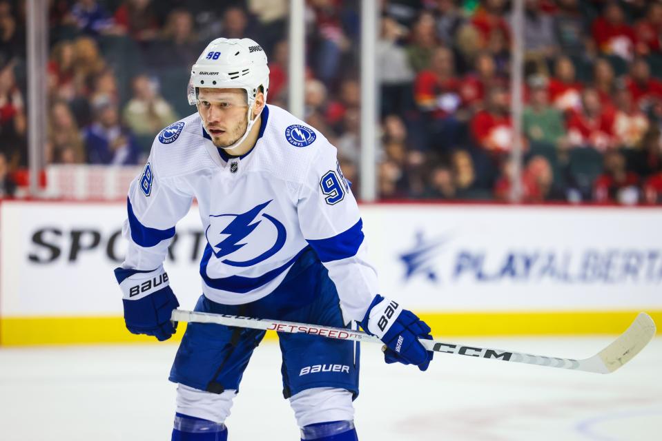 The Tampa Bay Lightning traded defenseman Mikhail Sergachev to the Utah Hockey League.