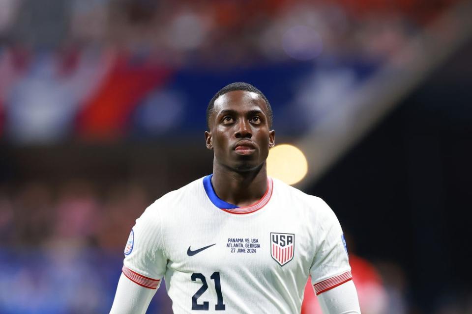 Tim Weah handed two game suspension at Copa América