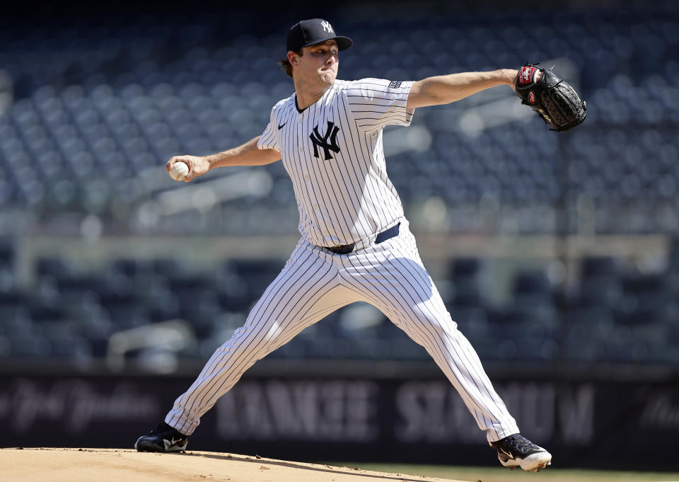 Gerrit Cole's return make the first-place Yankees even more formidable. (Photo by Jim McIsaac/Getty Images)