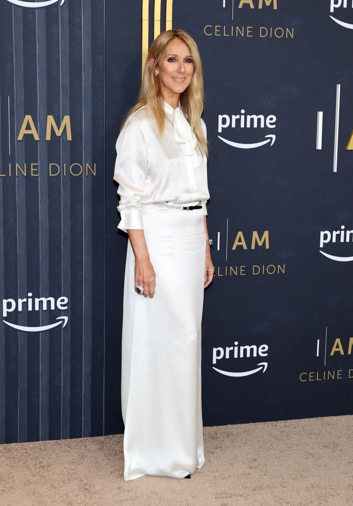 NEW YORK, NEW YORK - JUNE 17: Céline Dion attends the "I Am: Celine Dion" New York special screening at Alice Tully Hall on June 17, 2024 in New York City. (Photo by Cindy Ord/Getty Images)