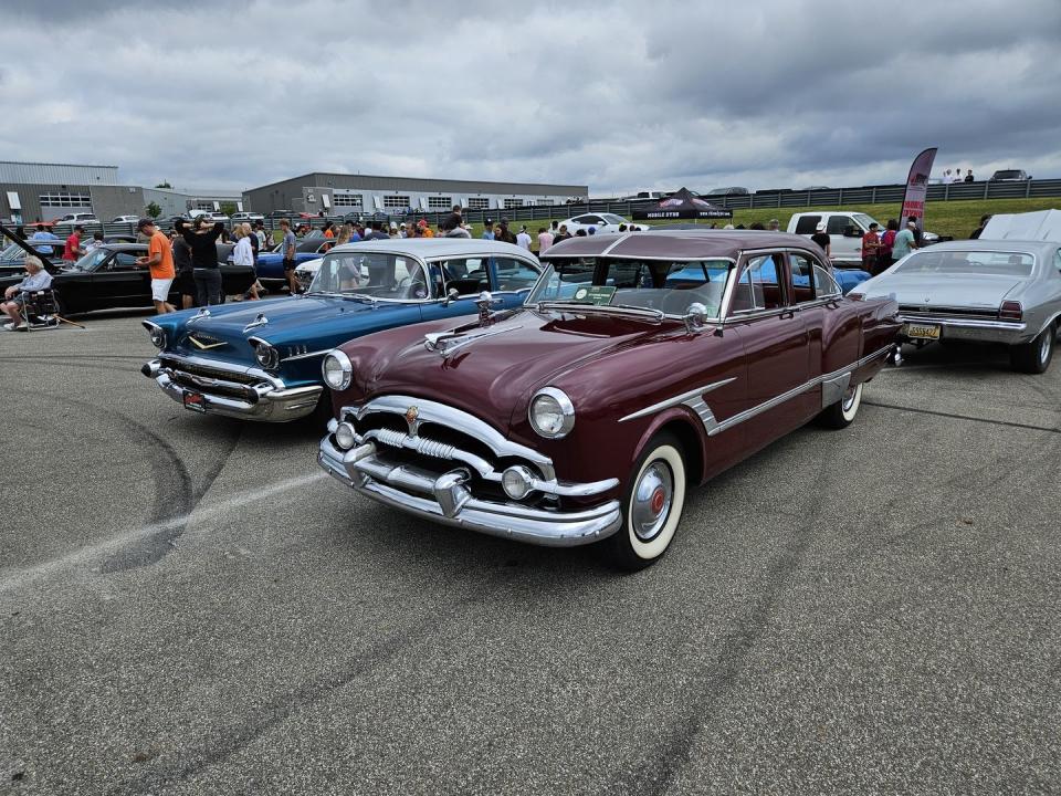 1953 packard patrician at m1 concourse vintage cars and coffee 2024