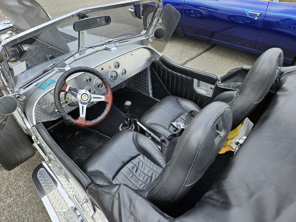 handbuilt palmeri andare at m1 concourse vintage cars and coffee 2024