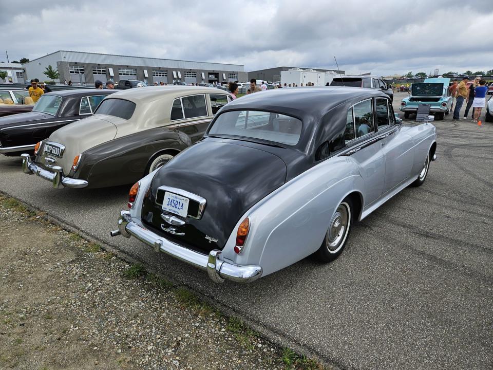 1964 rollsroyce silver cloud iii at m1 concourse vintage cars and coffee 2024