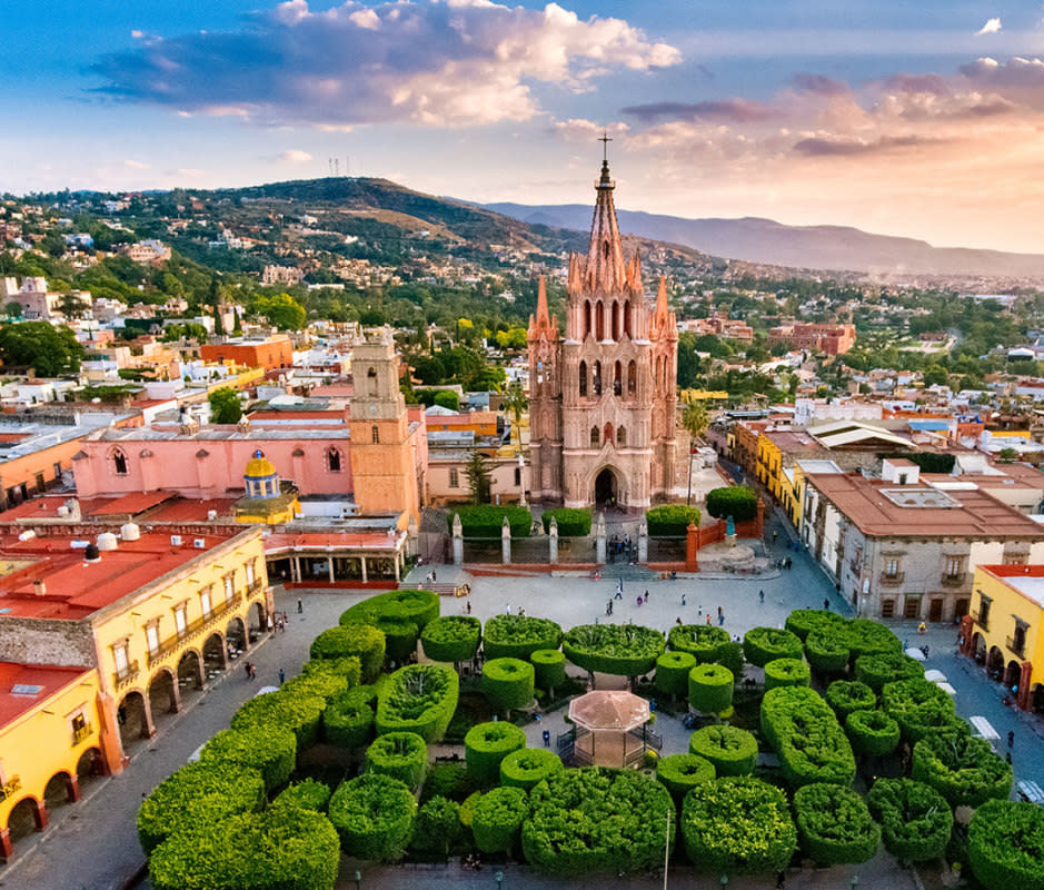 San Miguel's arid climate is ideal for hiking, mountain biking, and walking cobblestone lanes rife with charms, past and present. 