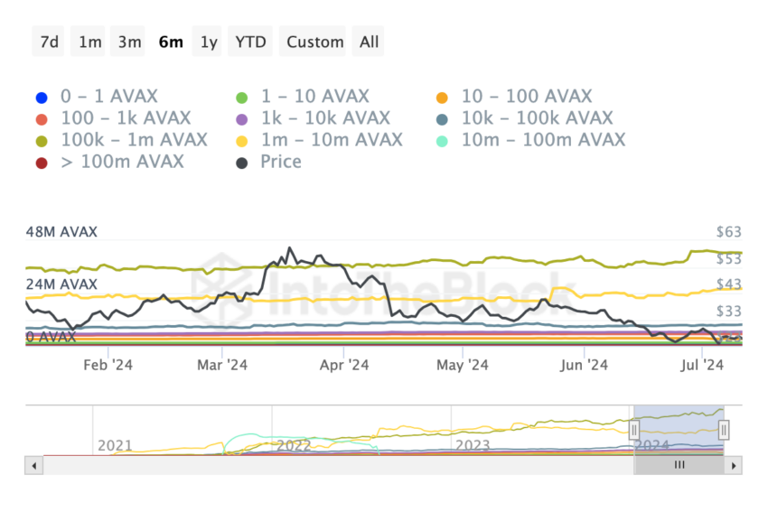 AVAX crypto whales accumulate