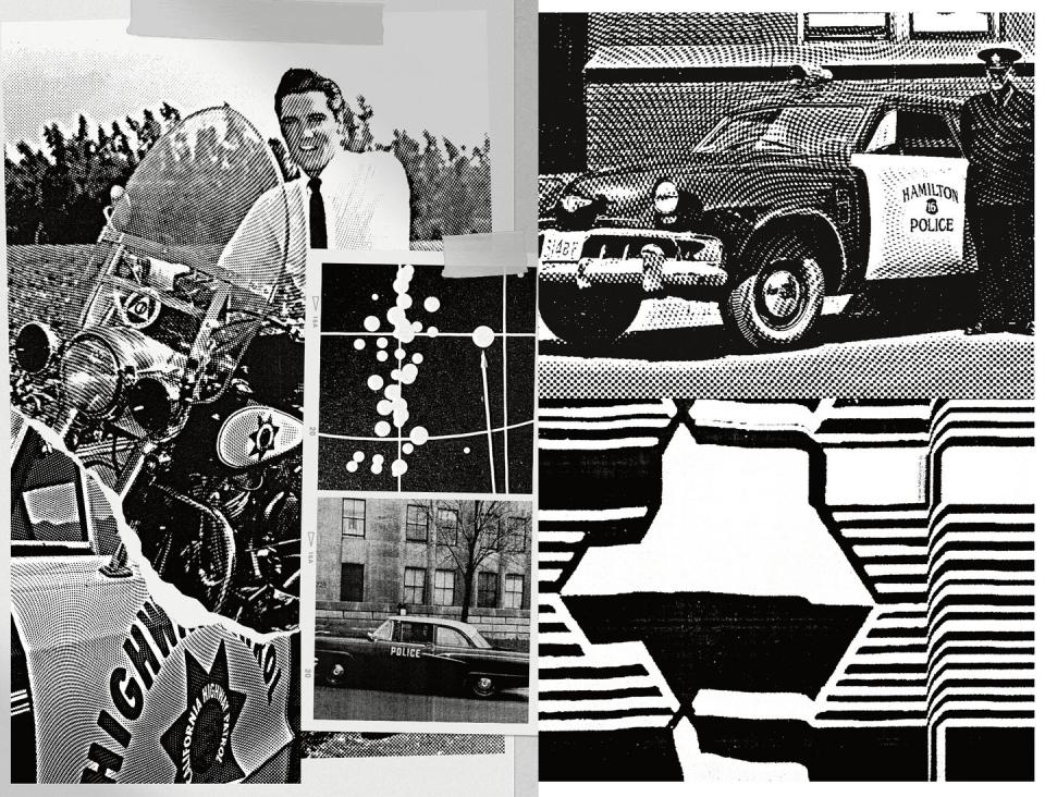 elvis presley and police cars