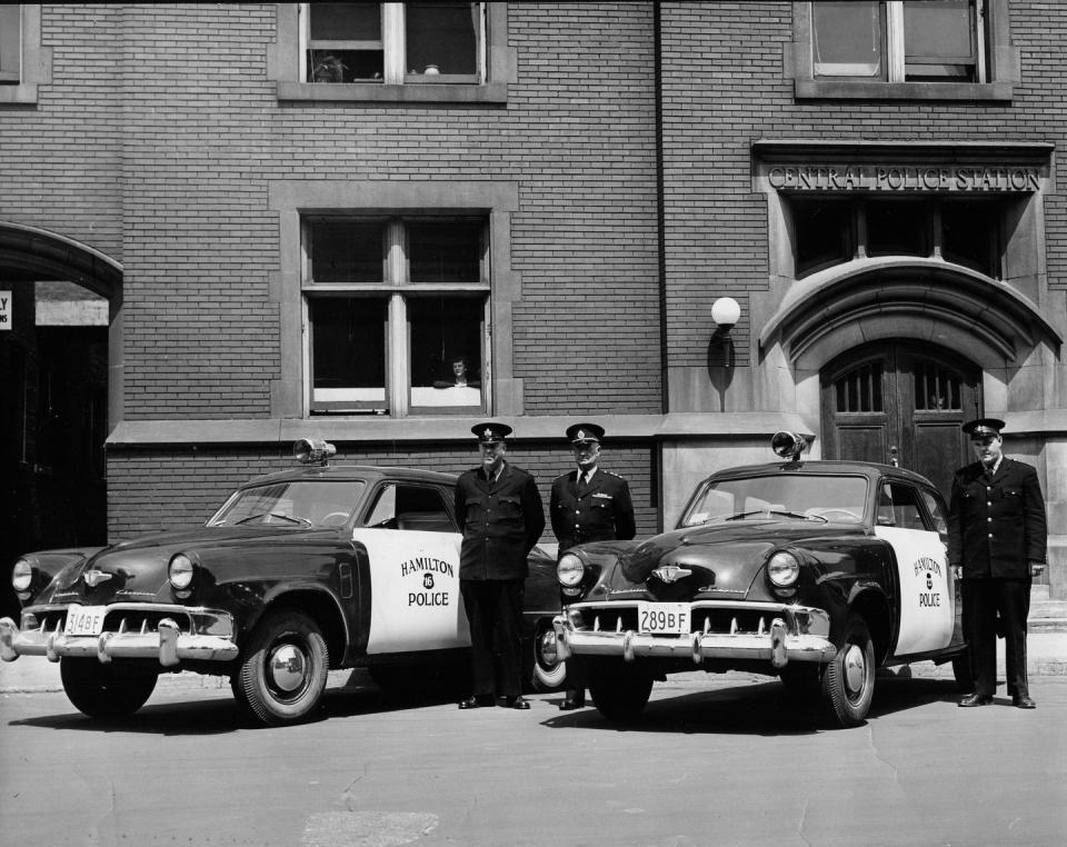 police cars