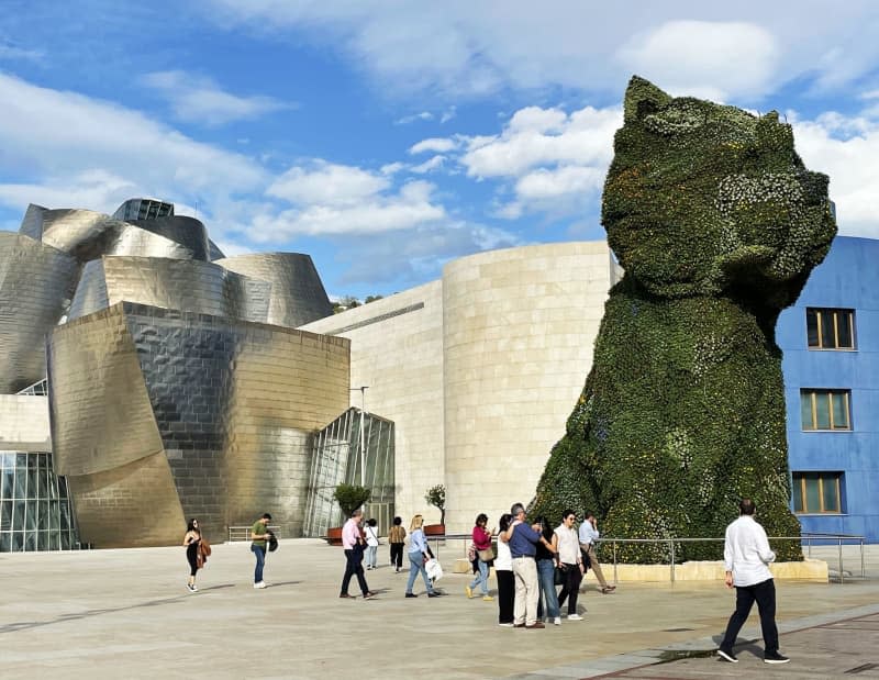 Bilbao's iconic Guggenheim museum. Manuel Meyer/dpa