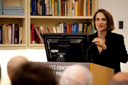 “For many of us, retiring is difficult because we are ashamed about not working,” said Teresa Ghilarducci, a labor economist. (Photo courtesy of Teresa Ghilarducci)