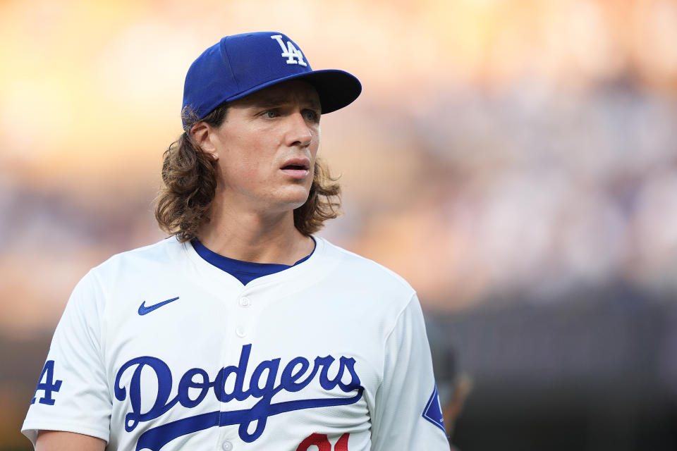 Tyler Glasnow is on pace to shatter his career-high workload this season. (Michael Owens/Getty Images)