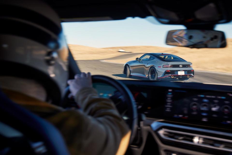 2024 nissan z nismo and 2024 ford mustang dark horse