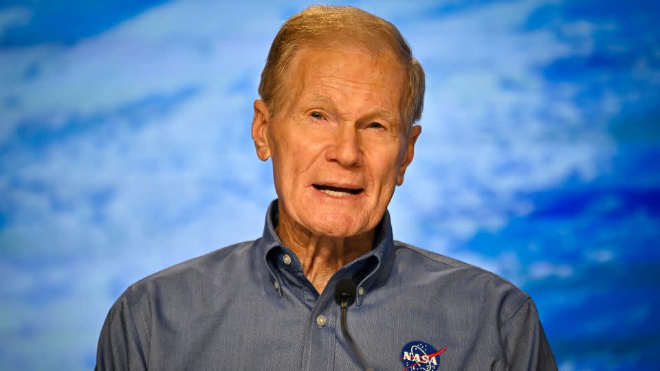 NASA Administrator Bill Nelson, shown here during a pre-launch news conference on Boeing's first crewed spacecraft, the Boeing Starliner, on May 3, said he's "pleased" China intends to share the lunar far side samples. - Miguel J. Rodriguez Carrillo/AFP/Getty Images