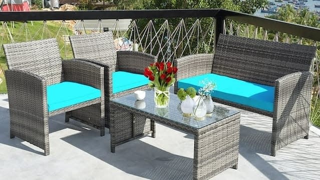 costway outdoor patio set