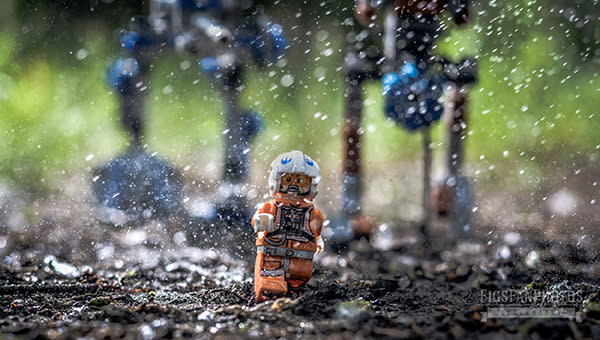 Artistic photos of Lego Star Wars sets and minifigures captured by Benedek Lampert