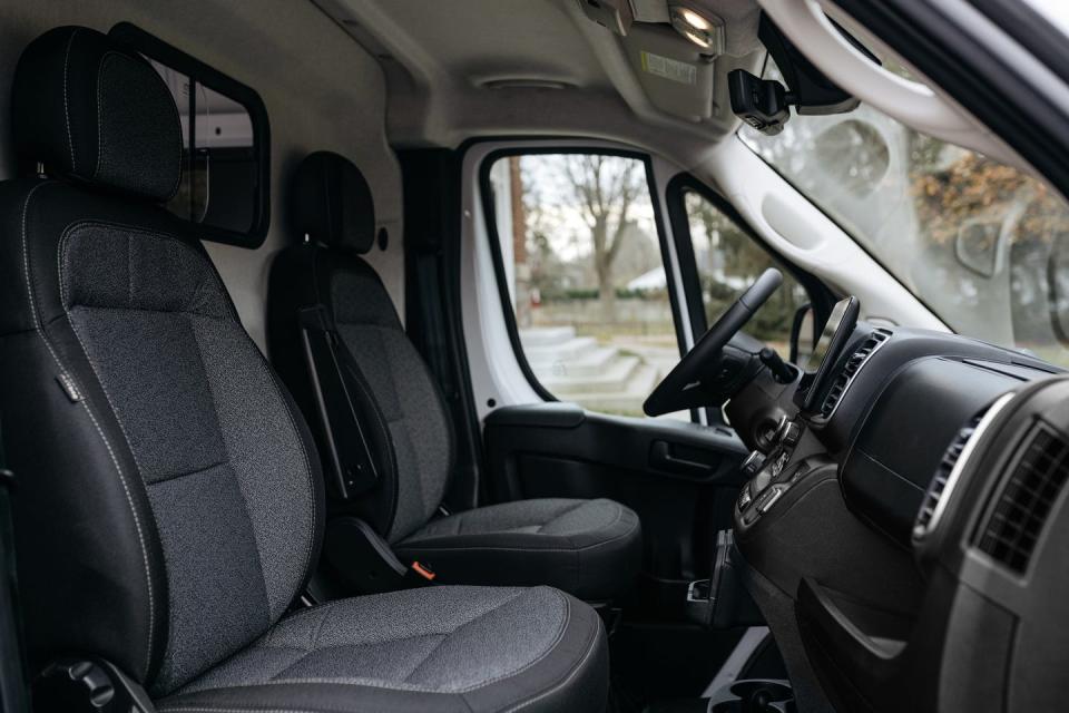 2024 ram promaster ev interior