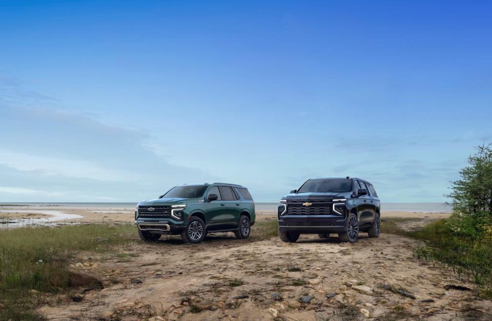 2025 chevrolet tahoe and suburban