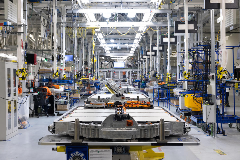 The start of Polestar 3 production from the company's facility in Ridgeville, South Carolina. (credit: Polestar)