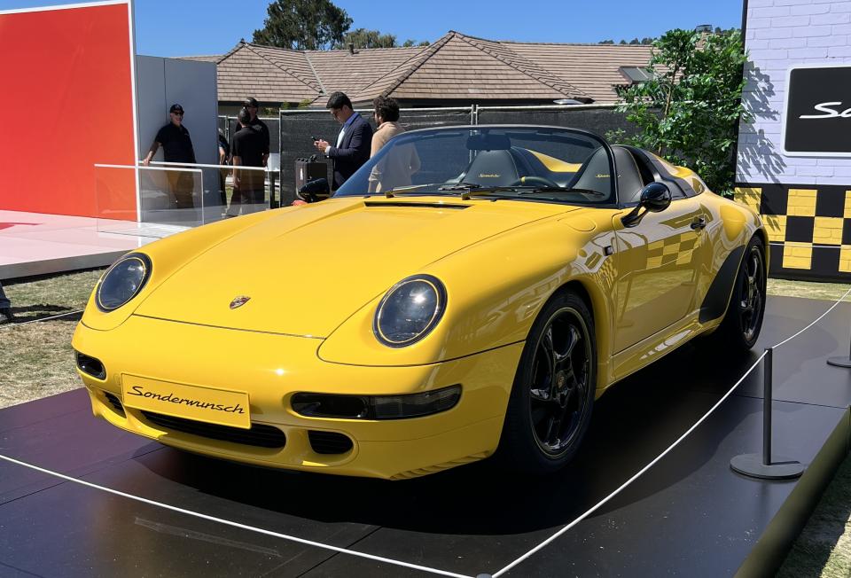 911 Speedster built as a Sonderwunsch Factory One-Off (credit: Pras Subramanian)