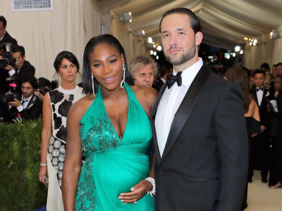 serena williams alexis ohanian