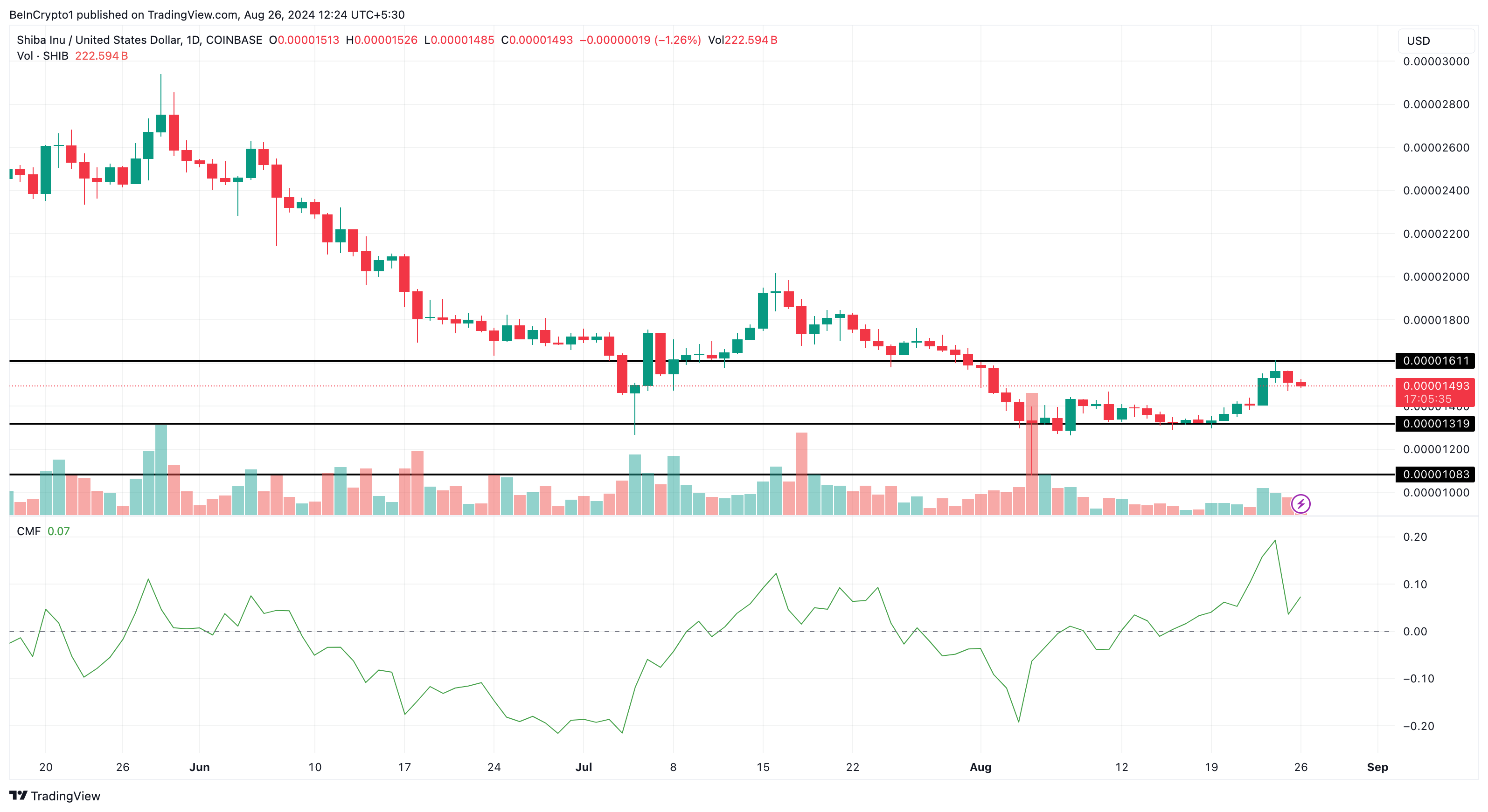 Shiba Inu Daily Analysis. 