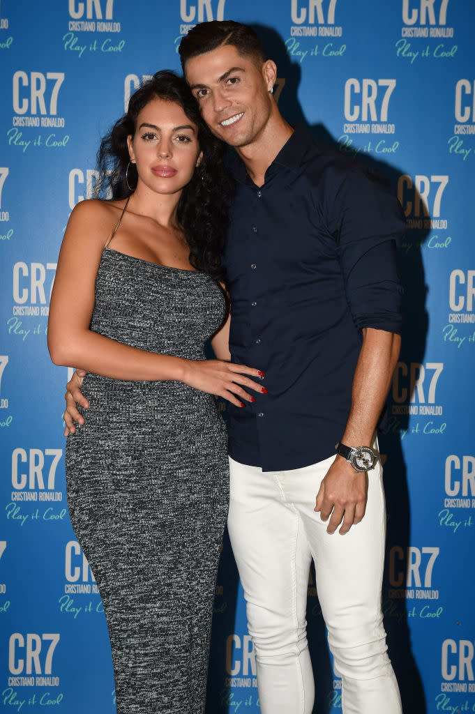 Georgina Rodriguez and Cristiano Ronaldo, 2019