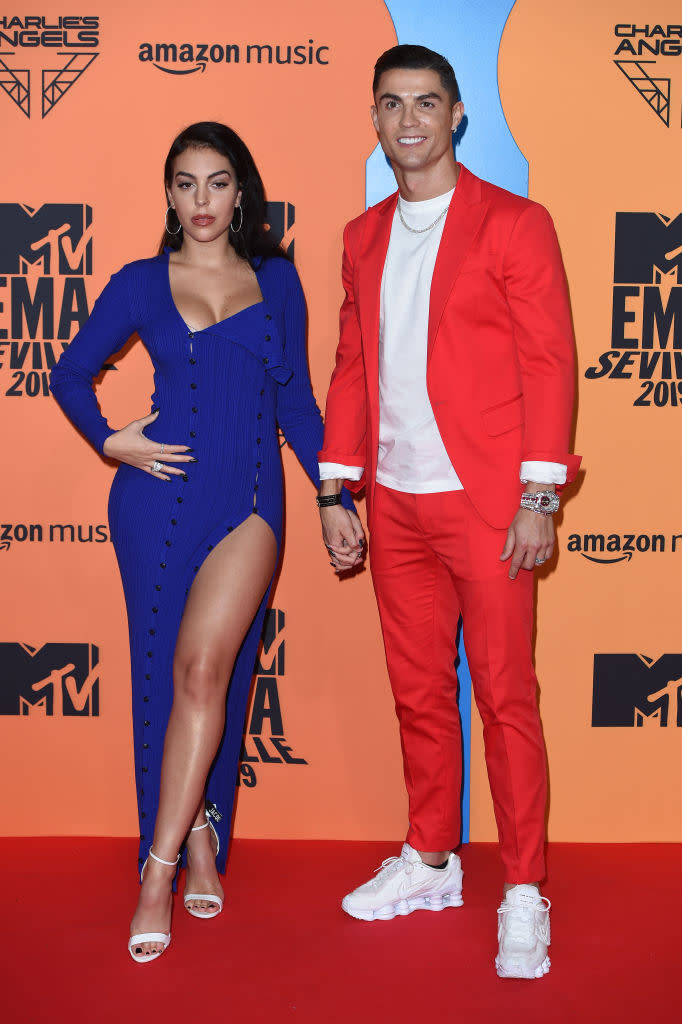 Georgina Rodriguez and Cristiano Ronaldo, 2019