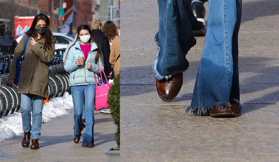 Suri Cruise in New York City on Feb 1, 2021