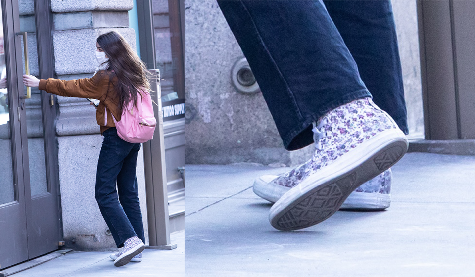 Suri Cruise in New York City on March 3, 2021