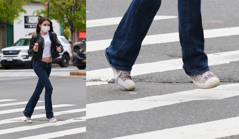 Suri Cruise in New York City on April 18, 2021