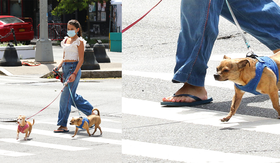 Suri Cruise in New York City on Aug. 1, 2020