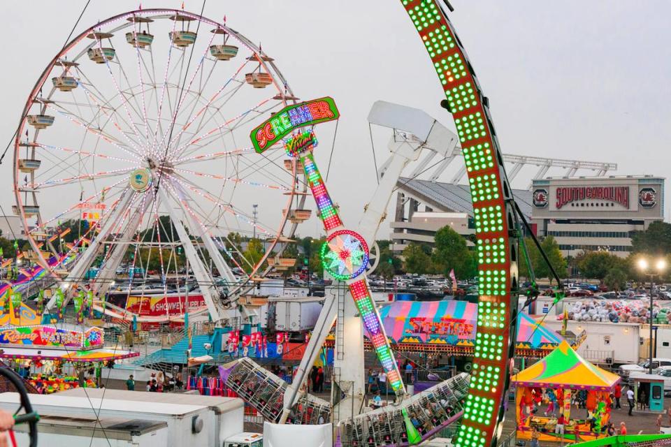 The opening day of the South Carolina State Fair on Wednesday, October 11, 2023.